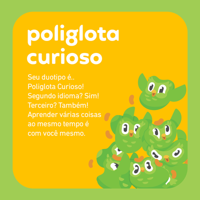 Duolingo Brasil - Começando a semana com comemoração! 🎉