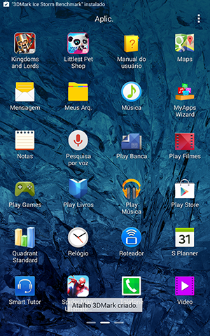 Samsung Galaxy Tab Active -  Screenshots