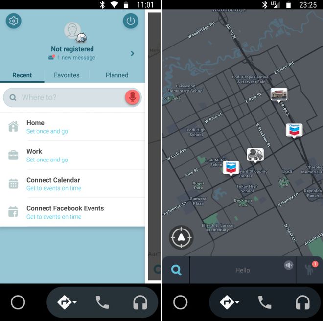 Waze no Android Auto agora pode ser utilizado diretamente na tela do smartphone