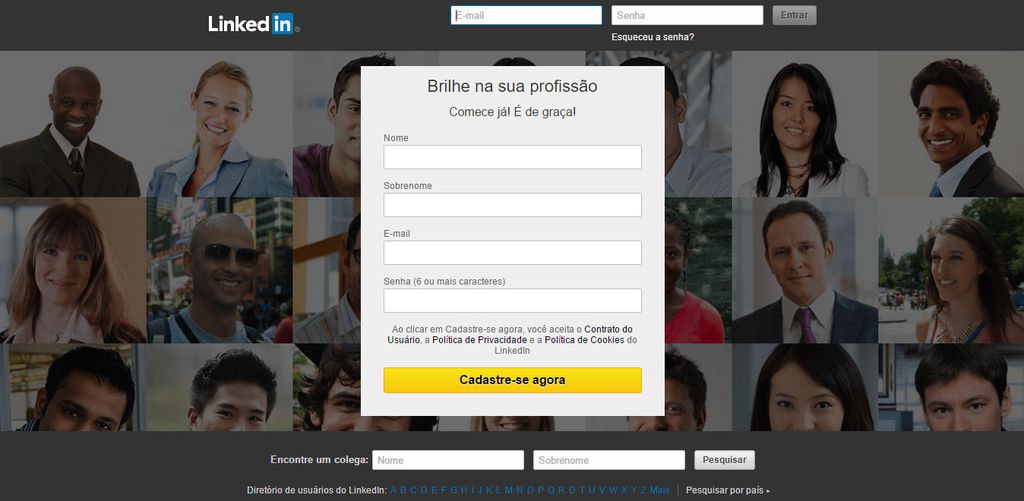 Como usar o LinkedIn Como usar o LinkedIn