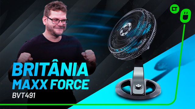 Ventilador Britânia Maxx Force BVT491: 10 hélices e muito vento
