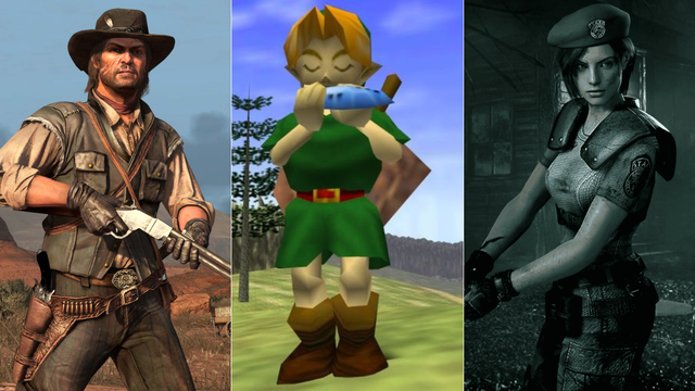 (Divulgação/Take-Two, Nintendo, Capcom)