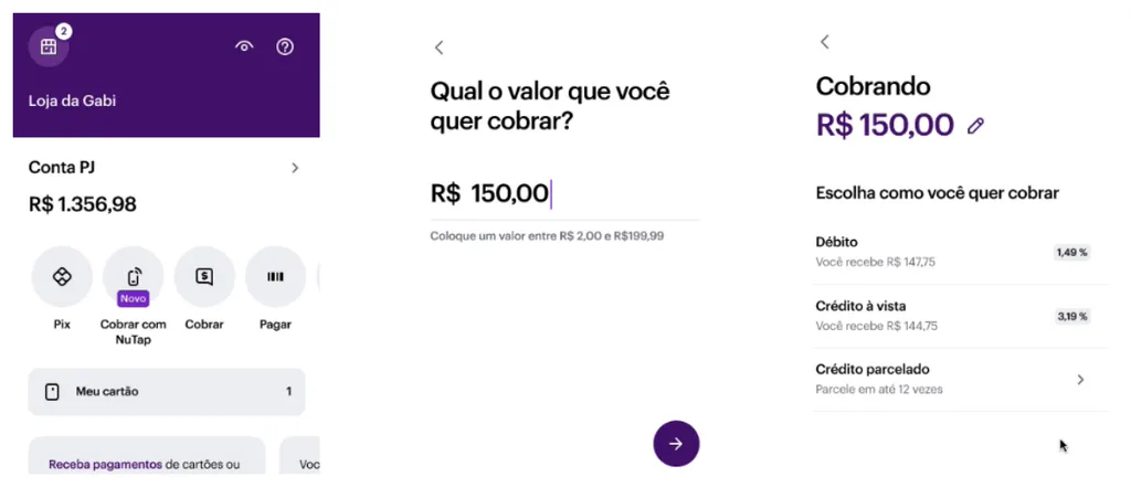 NuTap: Nubank lança 'maquininha' virtual no app; como vai ser e