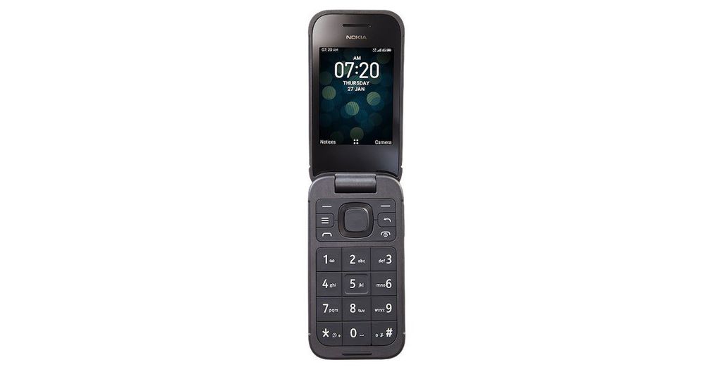 Nokia 2760 Flip tem botões grandes que facilitam no uso (Imagem: Divulgação/Nokia)