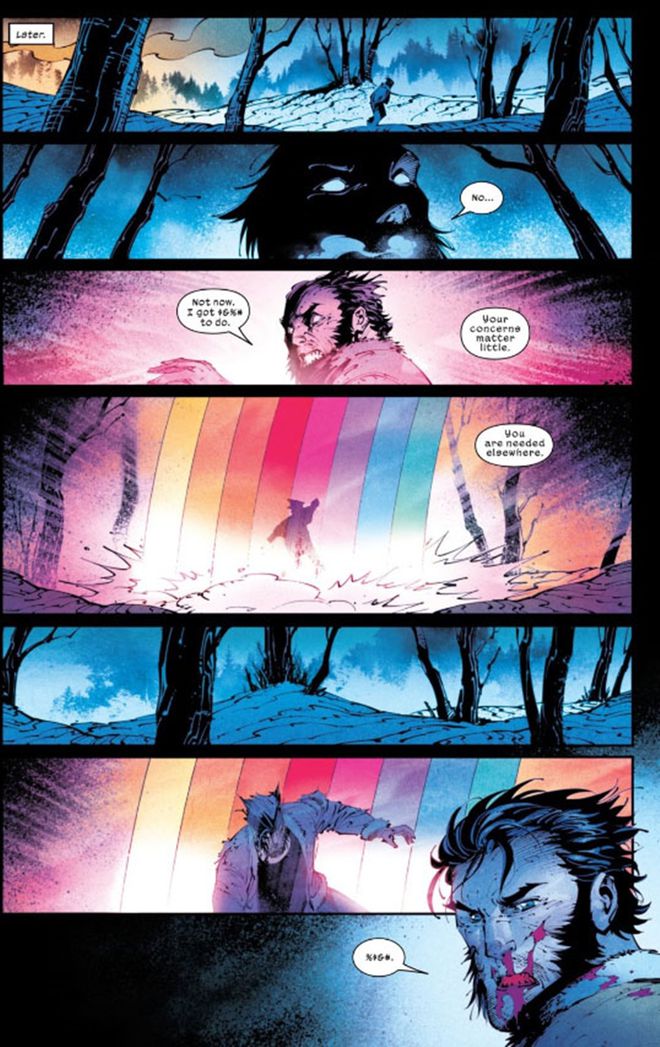 Wolverine mostra página surpresa de crossover com Fortnite em sua revista mensal