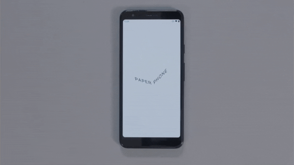 Google apresenta "smartphone de papel" para combater o vício em tecnologia