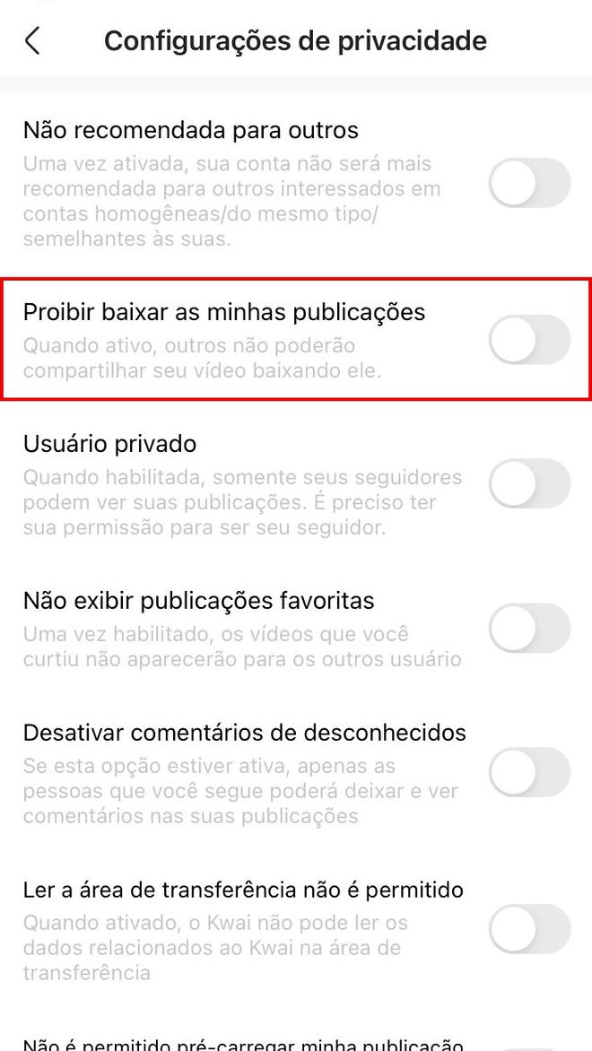 Como bloquear o download de vídeos no Kwai - Canaltech