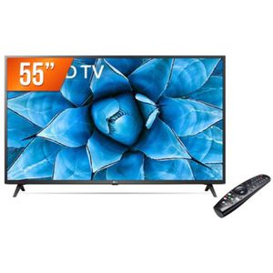 Smart TV LED 55" 4K UHD LG 55UN731C 3 HDMI 2 USB Wi-Fi Assitente Virtual Bluetooth