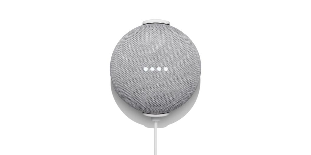 Google Nest Mini tem botões sensíveis ao toque (Foto: Divulgação/Google)