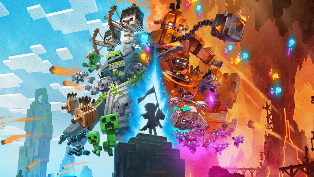 Minecraft Dungeons ganhará período de teste gratuito no Nintendo Switch