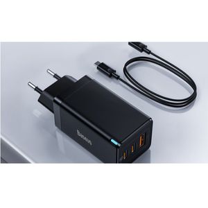 Carregador Baseus Gan 65w USB C [INTERNACIONAL]
