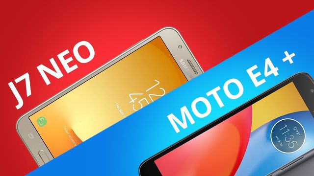 Galaxy J7 Neo vs Moto E4 Plus [Comparativo]