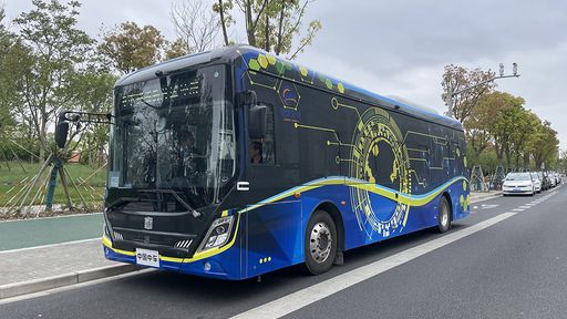 Já é possível andar de ônibus autônomo em Xangai; veja como