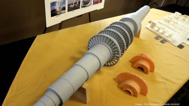 As turbinas de S-CO2 possuem uma fração do tamanho de turbinas convencionais (Imagem: Reprodução/SwRI)