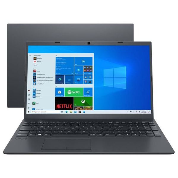 Notebook Vaio FE15 VJFE52F11X-B2211H Intel Core i5 - 8GB 512GB SSD 15,6” Full HD LED Windows 10 [CUPOM]