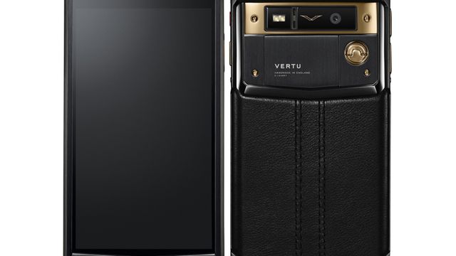 Smartphone de luxo da Vertu é feito à mão e custa cerca de R$ 40 mil