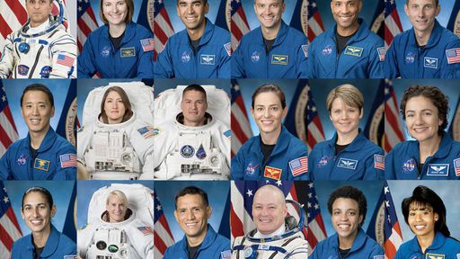 Esses 18 astronautas foram os escolhidos pela NASA para o programa lunar Artemis