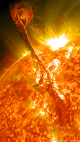 Filamento no Sol