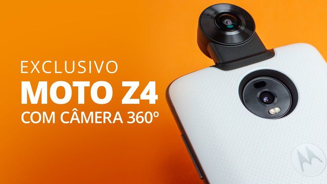 NOVO MOTO Z4 com Câmera Moto 360 [Unboxing]
