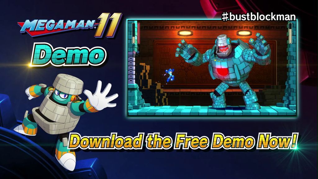 Mega Man 11 ganha demo gratuita para PS4, Xbox One e Switch
