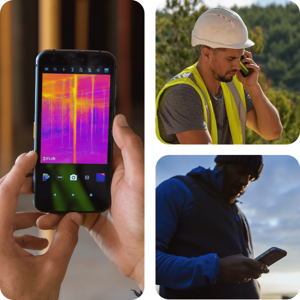 Alguns celulares podem aferir a temperatura, mas a lista não inclui os modelos mais populares (Imagem: Divulgação/Caterpillar)