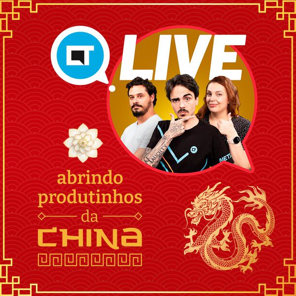 Abrindo produtinhos da China | LIVE DO CANALTECH