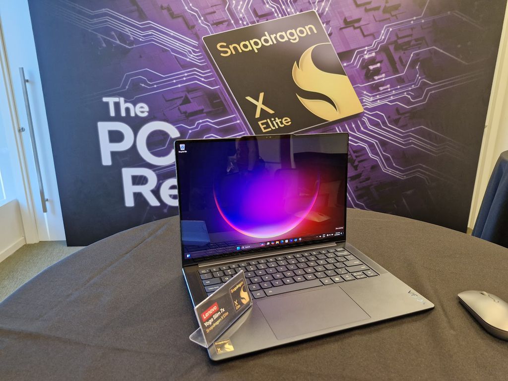 Yoga Slim 7x é o novo top de linha da Lenovo com chip Snapdragon X Elite, estreando a linha de notebooks com chips ARM da fabricante (Imagem: Murilo Tunholi/Canaltech)