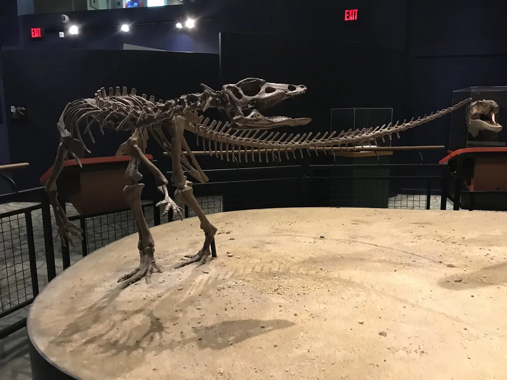 O tescelossauro foi um herbívoro bípede do Cretáceo, cujos fósseis são encontrados na América do Norte atualmente (Imagem: 	ケラトプスユウタ/CC-BY-SA-4.0) 