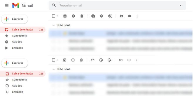 Gmail web ganha novos ícones iguais aos dos aplicativos