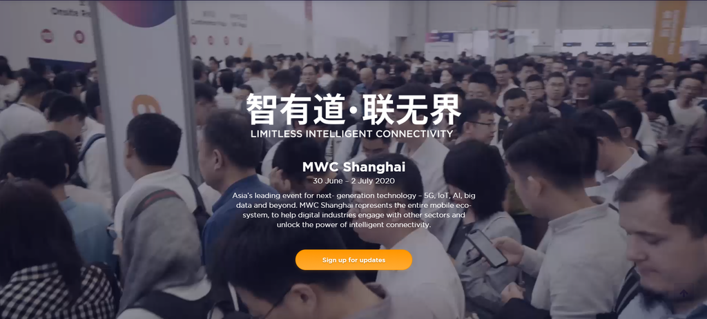 #SQN: MWC Xangai 2020 foi cancelada junto com a edição 2020 em Barcelona (imagem: reprodução/GSMA)