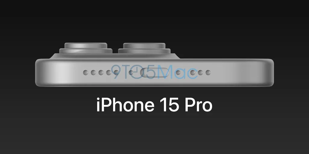iPhone 15 Pro surge com mudanças de design e novo USB-C substituindo o Lightning (Imagem: Reprodução/9to5Mac)