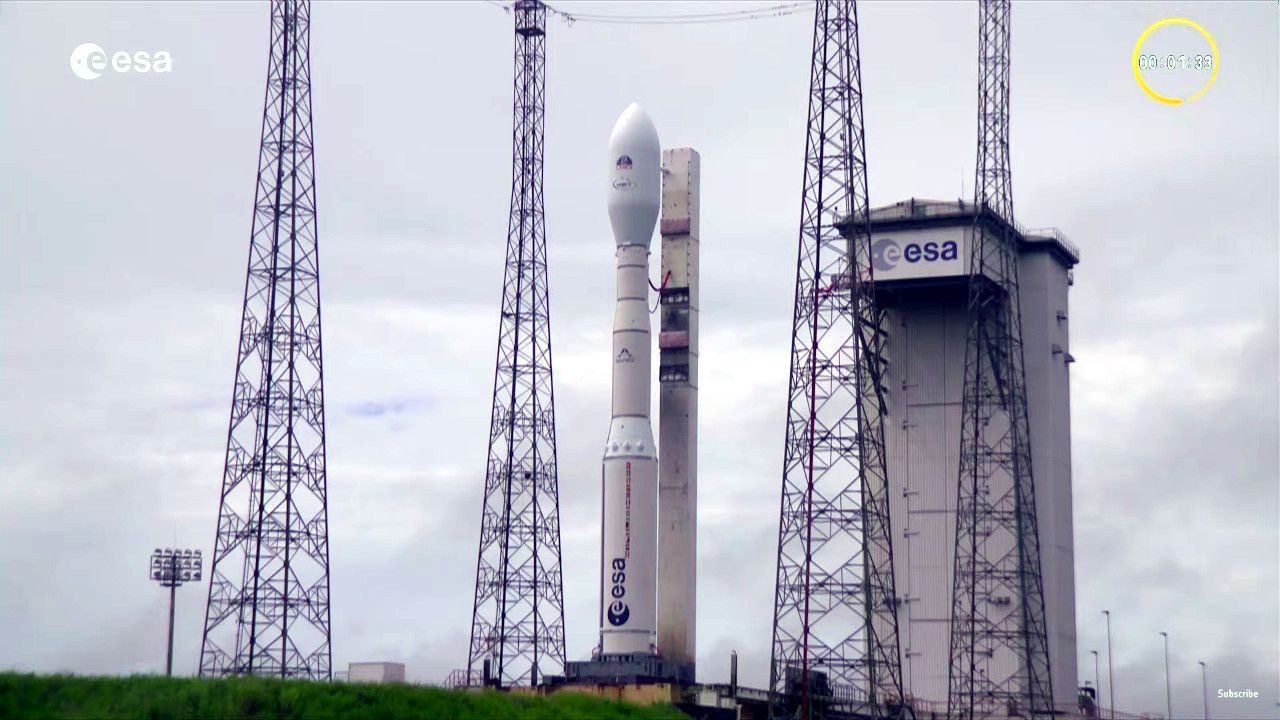 La ESA lanza con éxito el primer cohete Vega-C