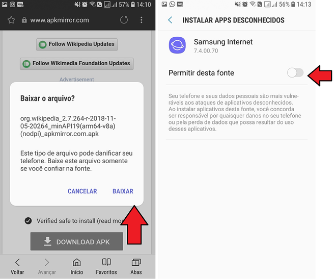 Tutorial - Como baixar aplicativos fora da Google Play! 