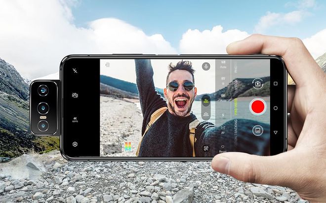 Câmera principal também é capaz de tirar selfies (Foto: Divulgação/ASUS)