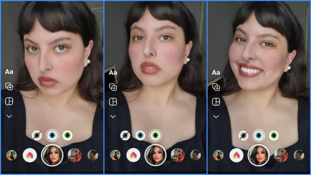 O Faux Foundation simula uma make mais realista no Instagram (Imagem: Captura de tela/Fabrício Calixto/Canaltech)