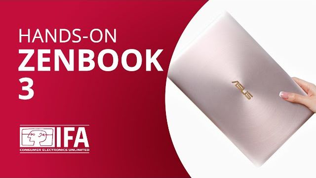ASUS Zenbook 3: poder de fogo contra o MacBook [Hands-on IFA 2016]