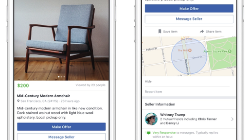 Facebook terá recurso de venda P2P no estilo OLX