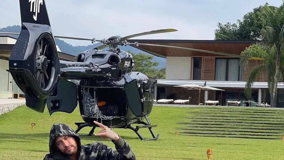 Quanto Neymar gasta por dia para ir treinar com o “helicóptero do Batman”?