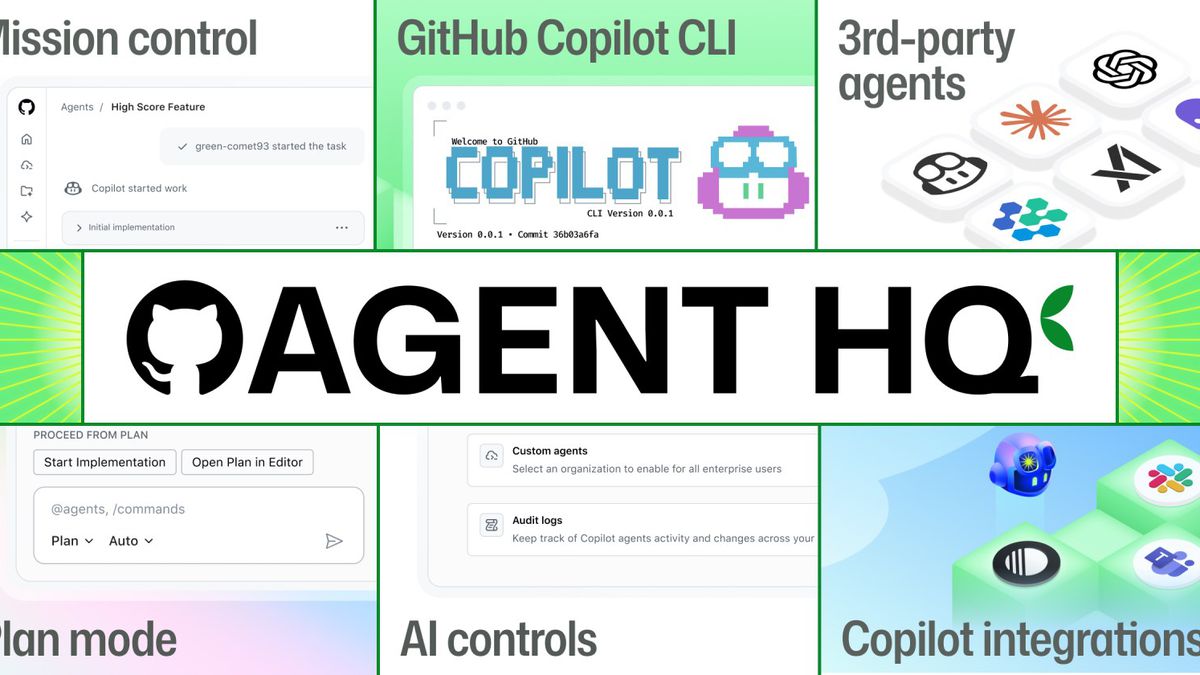GitHub une ChatGPT, Gemini e mais em novo hub de agentes de IA para programação