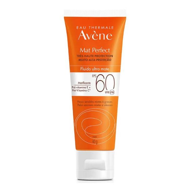 PIX | Protetor Solar Mat Perfect Sem Cor FPS60 - Avène 40g
