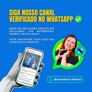 Siga o canal oficial do CT Ofertas no WhatsApp