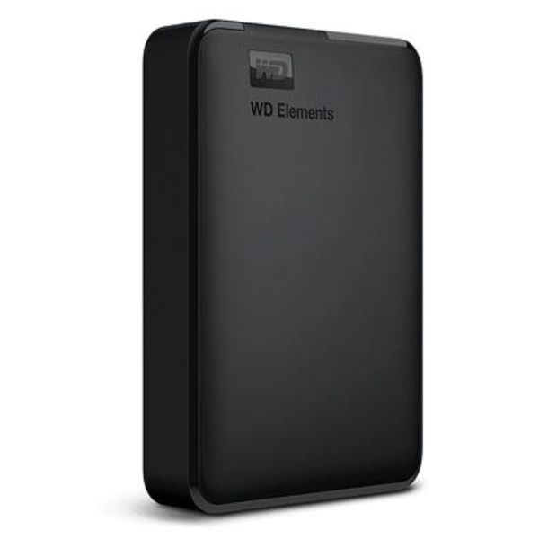 HD Externo Portátil Western Digital, 4TB, USB 3.0, Preto - WDBU6Y0040BBK