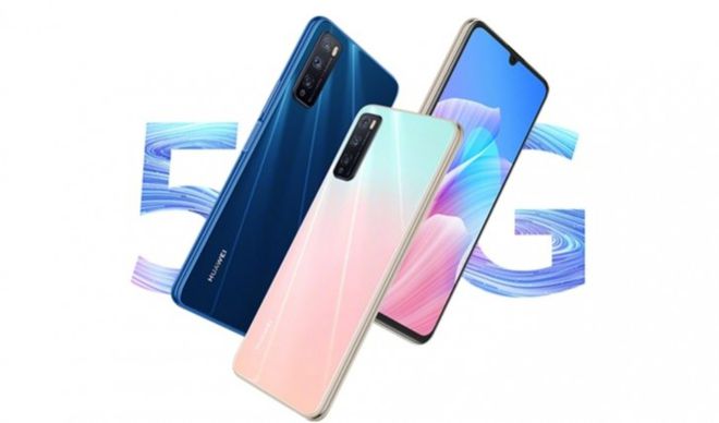O Huawei Enjoy Z, um smartphone com capacidade 5G já à venda pela empresa: segundo fundador, porém, nova conexão com a internet será bem mais vantajosa para empresas e não consumidores (Imagem: Divulgação/Huawei)