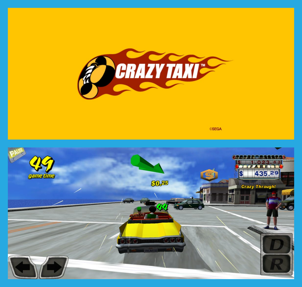 Captura de tela - Crazy Taxi