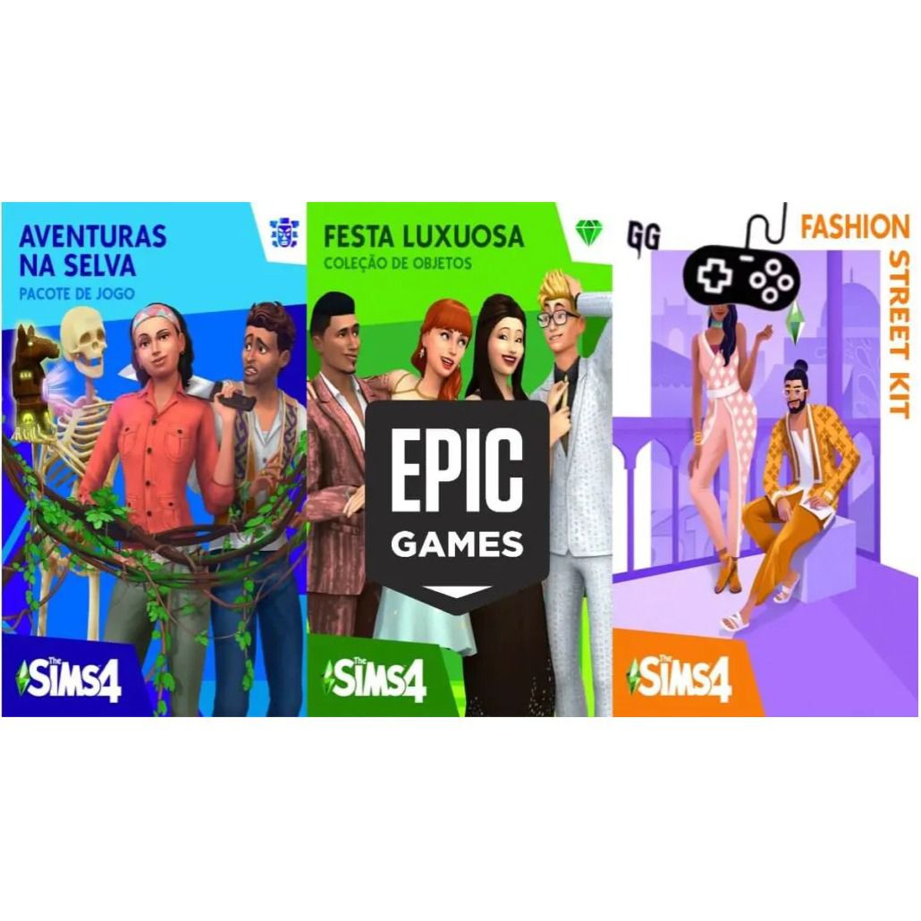 Bundle The Sims 4 Vida em Ousadia gratuito na Epic Games! - Alala Sims