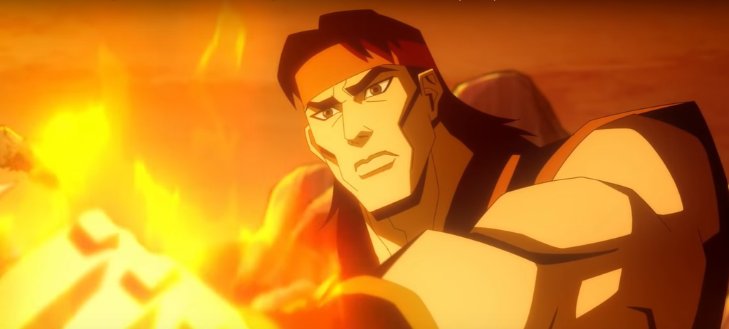 Liu Kang no trailer da nova animação Mortal Kombat Legends: Scorpion's Revenge (Foto: Reprodução/YouTube)