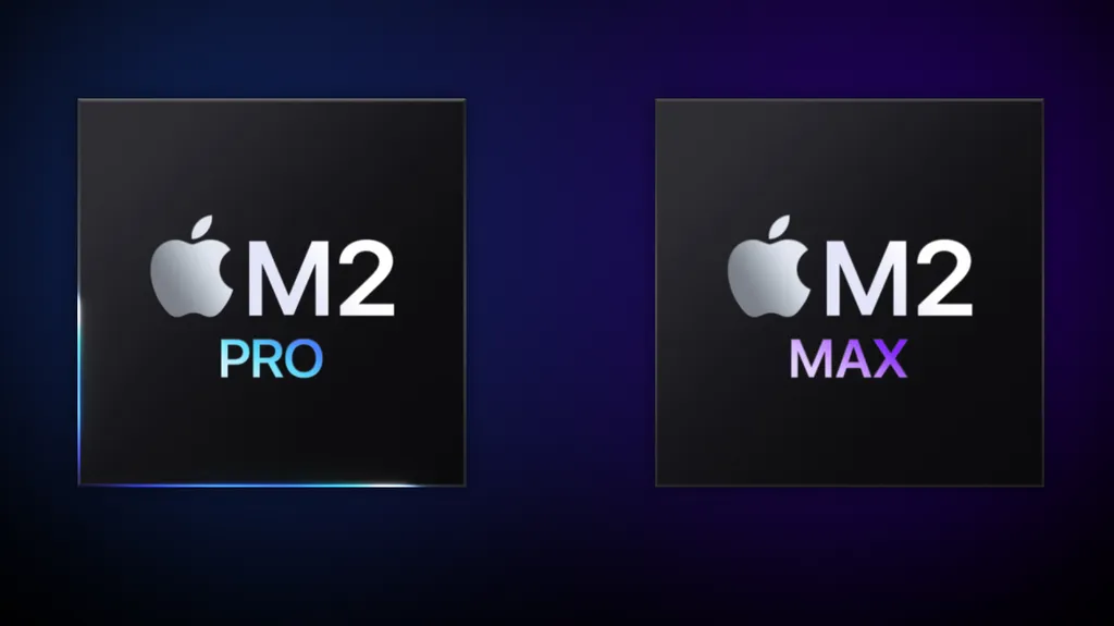 M2 Pro e M2 Max entregam desempenho superior para profissionais exigentes (Imagem: Reprodução/Apple)