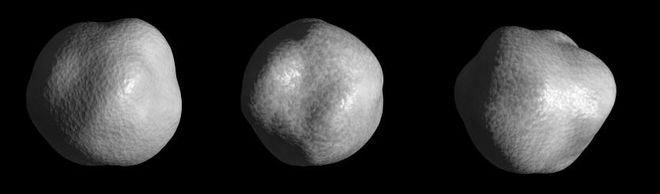 Um modelo 3D do asteroide 1998 KY26 (Imagem: NASA)