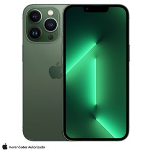 iPhone 13 Pro Apple (256GB) Verde-Alpino, Tela de 6,1", 5G e Câmera Tripla de 12MP