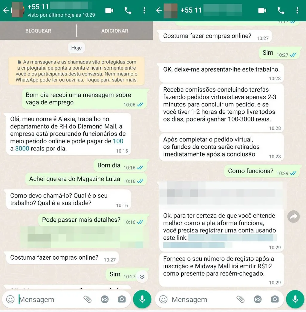 Como funcionam os golpes no WhatsApp - Canaltech